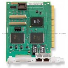 Контроллер Compaq NC3131 Fast Ethernet NIC 64 PCI Dual Port 10/100 [338456-B21] (338456-B21). Изображение #1