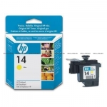Печатающая головка HP 14 Yellow для CP 1160 Officejet D125Xi/D135/145/155Xi/7110/7130/7140Xi (C4923AE)