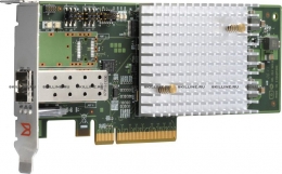 Адаптер HBA Qlogic 16Gb Single Port FC HBA, PCIe x8, SWL optics (BR-1860-1F00). Изображение #1