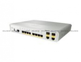 Коммутатор Cisco Systems Catalyst 3560C Switch 8 GE PoE, 2 x Dual Uplink, IP Base (WS-C3560CG-8PC-S). Изображение #1