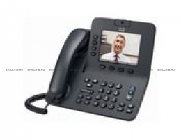 Телефонный аппарат Cisco Unified Phone 8945, Phantom Grey, Slimline Handset (CP-8945-L-K9=). Изображение #1