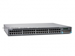 Коммутатор Juniper Networks EX4300 TAA, 32-Port 1000BaseX SFP, 4x10GBaseX SFP+ and 550W DC PS (Optics sold separately) (EX4300-32F-DC-TAA). Изображение #1