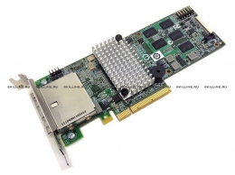 Контроллер LSI SAS  , RAID Supported , Plug-in Card Form Factor , PCI Express x8 Host Interface , Low-profile Card Height , MegaRAID Product Line  (LSI00205). Изображение #1