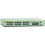 Коммутатор Allied Telesis L2+ managed switch, 24 x 10/100/1000Mbps, 4 x SFP uplink slots, 1 Fixed AC power supply EU Power Cord (AT-x230-28GT)
