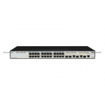 Коммутатор Huawei S1720-28GFR-4TP(24 Ethernet 10/100/1000 ports,2 Gig SFP and 2 dual-purpose 10/100/1000 or SFP,AC 110/220V) (S1720-28GFR-4TP)
