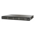 Коммутатор Cisco Systems SF300-48PP 48-port 10/100 PoE+ Managed Switch w/Gig Uplinks (SF300-48PP-K9-EU)