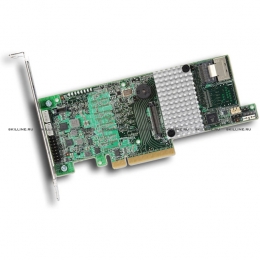Контроллер LSI SAS  , RAID Supported , Plug-in Card Form Factor , PCI Express 3.0 x8 , 9271-4i Product Model , Low-profile Card Height , Serial ATA/600 Controller Type , MegaRAID Product Line , Flash Backed Cache  (LSI00328). Изображение #1