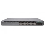 Коммутатор Juniper Networks EX3300, 24-Port 10/100/1000BaseT with 4 SFP+ 1/10G Uplink Ports (Optics Not Included) (EX3300-24T)