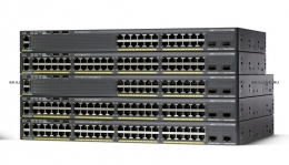 Коммутатор Cisco Catalyst 2960-X 24 GigE PoE 370W, 2 x 10G SFP+, LAN Base (WS-C2960X-24PD-L). Изображение #1