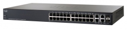 Коммутатор Cisco Systems SG300-28PP 28-port Gigabit PoE+ Managed Switch (SG300-28PP-K9-EU). Изображение #1