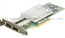 Сетевая карта QLogic FastLinQ 41112 Dual Port 10Gb SFP+ Server Adapter - Kit, Cu, Low Profile PCIE (540-BBZM). Изображение #1