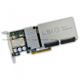 Контроллер LSI SAS  , RAID Supported , Plug-in Card Form Factor , PCI Express 3.0 x8 , Low-profile Card Height , 6Gb/s SAS Controller Type , Nytro MegaRAID Product Line  (LSI00396). Изображение #1