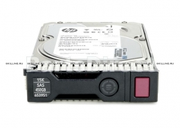 Жесткий диск HP 450Гб., 15000 об/мин., 6гб/с. (SAS) (LFF)  (653951-001). Изображение #1