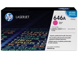 Тонер-картридж HP 646A Magenta для CM4540/f/fskm (12500 стр) (CF033A). Изображение #1