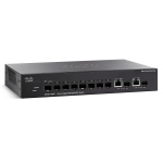 Коммутатор Cisco Systems SG 300-10 10-port Gigabit Managed SFP Switch (8 SFP + 2 Comb (SG300-10SFP-K9-EU)