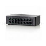 Коммутатор Cisco Systems SF100D-16 16-Port 10/100 Desktop Switch (SF100D-16-EU)