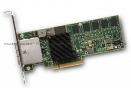 Контроллер LSI SAS  , RAID Supported , Plug-in Card Form Factor , PCI Express x8 Host Interface , Low-profile Card Height , MegaRAID Product Line  (LSI00159). Изображение #1
