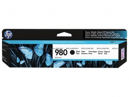 Картридж HP 980 Black для Officejet Enterprise Color SFP X555 MFP X585 (10000 стр) (D8J10A). Изображение #1