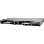 Коммутатор Juniper Networks EX3300, 48-Port 10/100/1000BaseT (48-Ports PoE+) with 4 SFP+ 1/10G Uplink Ports (Optics Not Included) (EX3300-48P)