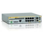 Коммутатор Allied Telesis L2+ managed switch, 8 x 10/100/1000Mbps POE ports, 2 x SFP uplink slots, 1 Fixed AC power supply (AT-x230-10GP)