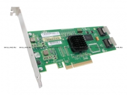 Контроллер LSI 00151   LOGIC - SAS3801E-R 8CHANNEL PCI EXPRESS SATA-300 / SAS RAID CONTROLLER CARD WITH HIGH PROFILE BRACKET.(00151)  (LSI00151). Изображение #1