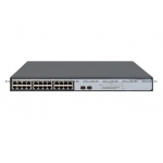 HP 1420-24G-2SFP+ 10G Uplink Switch Switch (Unmanaged, 24*10/100/1000 + 2 SFP+, QoS, fanless, 19'') (JH018A)
