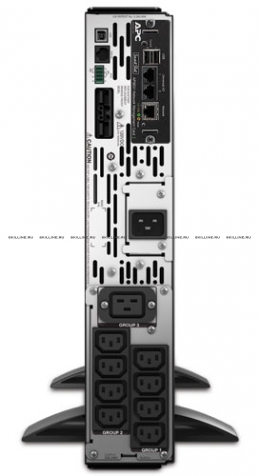 ИБП APC  Smart-UPS X 2700W / 3000VA Rack/Tower LCD 200-240V with Network Card,  Interface Port SmartSlot, USB, Extended runtime model, 2U (SMX3000RMHV2UNC). Изображение #5