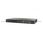 Коммутатор Cisco Systems 24-port 10/100 POE Stackable Managed Switch w/Gig Uplinks (SF500-24P-K9-G5)