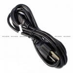 Кабель HP Power cord (Black) - Has 3-wire plug, 18 AWG, 1.8m (6.2ft) long [142766-001] (142766-001)