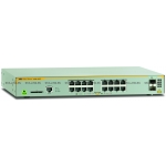Коммутатор Allied Telesis L2+ managed switch, 16 x 10/100/1000Mbps, 2 x SFP uplink slots, 1 Fixed AC power supply EU Power cord (AT-x230-18GT)