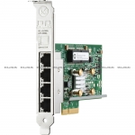 Сетевая карта HPE Ethernet 1Gb 4-port BASE-T BCM5719 Adapter (647594-B21)