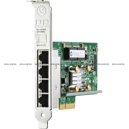 Сетевая карта HPE Ethernet 1Gb 4-port BASE-T BCM5719 Adapter (647594-B21). Изображение #1