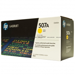 Тонер-картридж HP 507A Yellow для Enterprise 500 color M551n/M551dn/M551xh/M570dn/M570dw/M575dn/M575f (6000 стр) (CE402A). Изображение #1