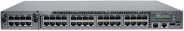 Коммутатор Juniper Networks EX4550, 32-Port 100M/1G/10G BASE-T Converged Switch, 650W AC PS, PSU-Side Airflow Intake (Optics, VC Cables/Modules, Expansion Modul es Sold Separately) (EX4550-32T-AFI). Изображение #1