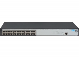 HP 1620-24G Switch (Entry-level Web-managed, 24*10/100/1000, Fanless design, 19