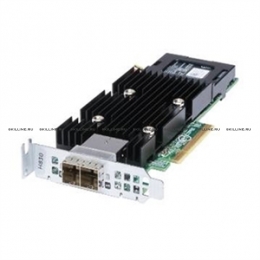 Контроллер Dell PERC H830 RAID Adapter for External JBOD, 2GB NV Cache, Low Profile - Kit (405-AAER). Изображение #1