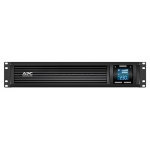 ИБП APC  Smart-UPS C  900W/1500VA 2U Rack mountable LCD 230V, (4) IEC 320 C13, Interface Port USB (SMC1500I-2U)