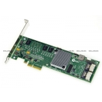 Контроллер LSI  Logic  MegaRAID 8708ELP 3Gb/s SAS/SATA PCI-Ex, 8-Port, Int 128MB  (8708ELP)