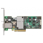 Контроллер LSI SAS  , RAID Supported , Plug-in Card Form Factor , PCI Express x8 Host Interface , Low-profile Card Height , MegaRAID Product Line  (LSI00209)