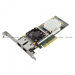 Адаптер Dell Broadcom 57810 DP 10Gb BT Network Interface Card, Low Profile - Kit (540-11152). Изображение #1