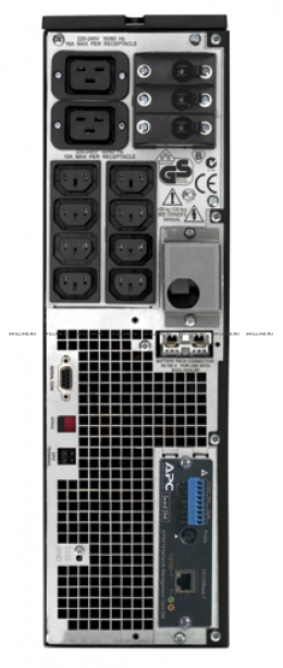 ИБП APC  Smart-UPS RT 6000VA, On-Line, Extended-run, Black, Rack/Tower convertible with PowerChute Business Edition sofware (SURT6000XLI). Изображение #4