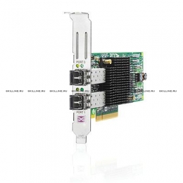 Контроллер HP 82E 8Gb Dual Port PCI-e Fibre Channel Host Bus Adapter [AJ763A] (AJ763A). Изображение #1