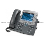 Телефонный аппарат Cisco UC Phone 7975, Gig, Color,  with 1 RTU License (CP-7975G-CH1)