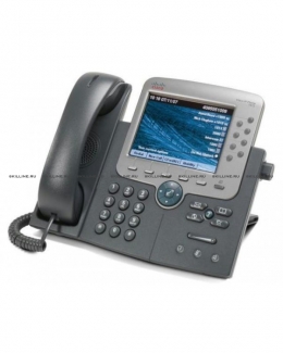 Телефонный аппарат Cisco UC Phone 7975, Gig, Color,  with 1 RTU License (CP-7975G-CH1). Изображение #1
