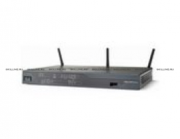 Cisco 888 SRST G.SHDSL Router with FXS, BRI; 802.11n FCC Compliant (C888SRSTW-GN-A-K9). Изображение #1
