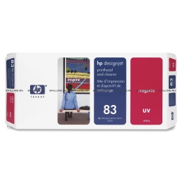 Набор HP 83 Magenta UV печатающая головка + устройство очистки для Designjet 5000/5000ps/5500/5500ps (C4962A). Изображение #1