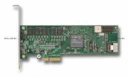 Контроллер LSI  Logic  MegaRAID 8704ELP 3Gb/s SATA/SAS KIT 128Mb PCI-E, 4-port (00144)  (LSI00144). Изображение #1