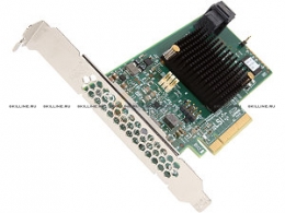 Контроллер LSI  RAID  9341-4i KIT (00406)  Controller Card 00419, 4-Port Int, 12Gb/s SATA+SAS, PCIe 3.0, Entry  (LSI00406). Изображение #1