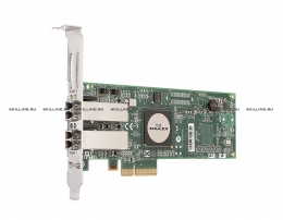Сетевой адаптер Emulex FC Ctrl 4GBit/ PCI-E Dual Port (LPe11002). Изображение #1