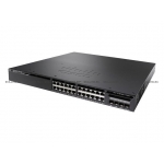 Коммутатор Cisco Catalyst 3650 24 Port PoE 4x1G Uplink w/5 AP licenses IPB (WS-C3650-24PWS-S)